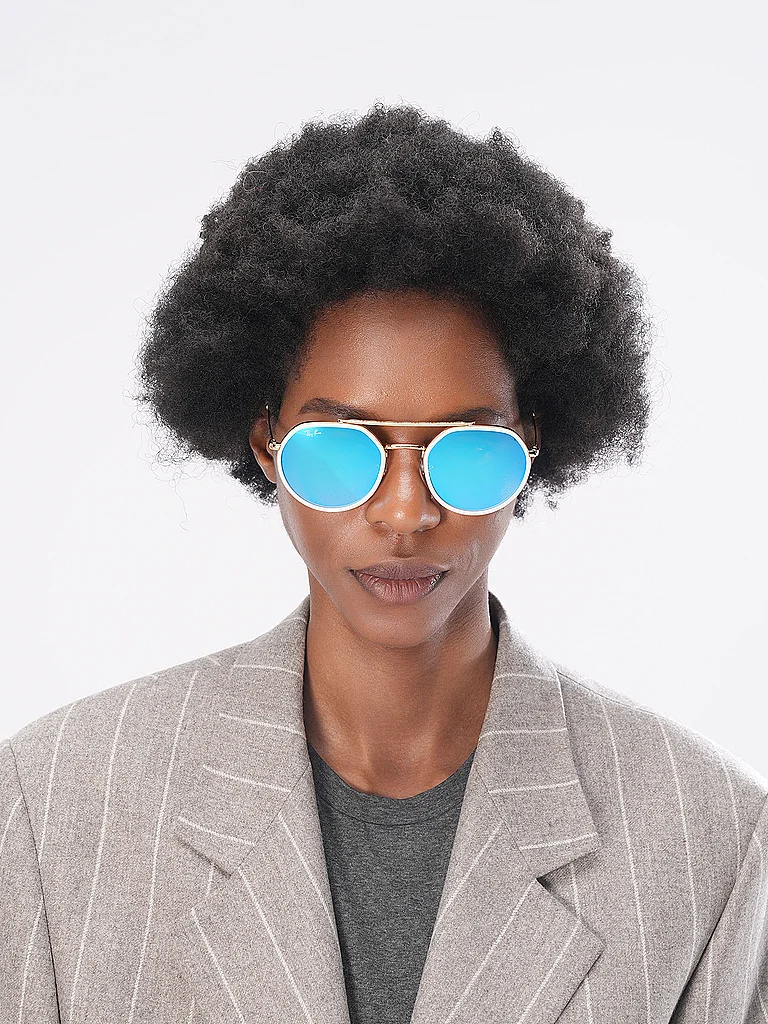 RAY BAN Sonnenbrille 0RB3765/53 gold baby 2